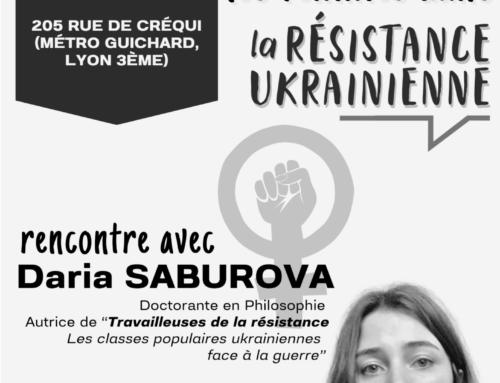 Mercredi 4 décembre : Les femmes dans la résistance ukrainienne