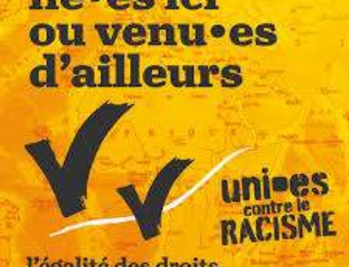 22 mars : Né.es ici ou ailleurs, uni.es pour l’égalité des droits, contre le racisme et la xénophobie
