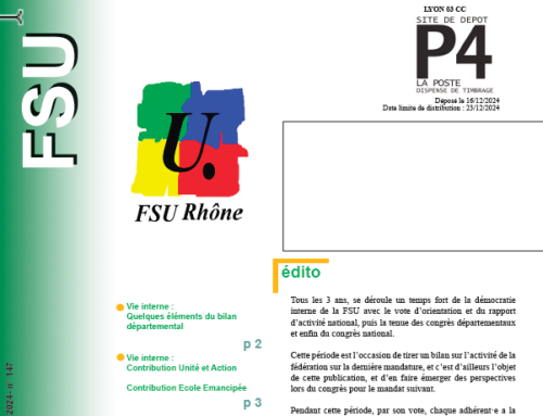 Bulletin Décembre 2024